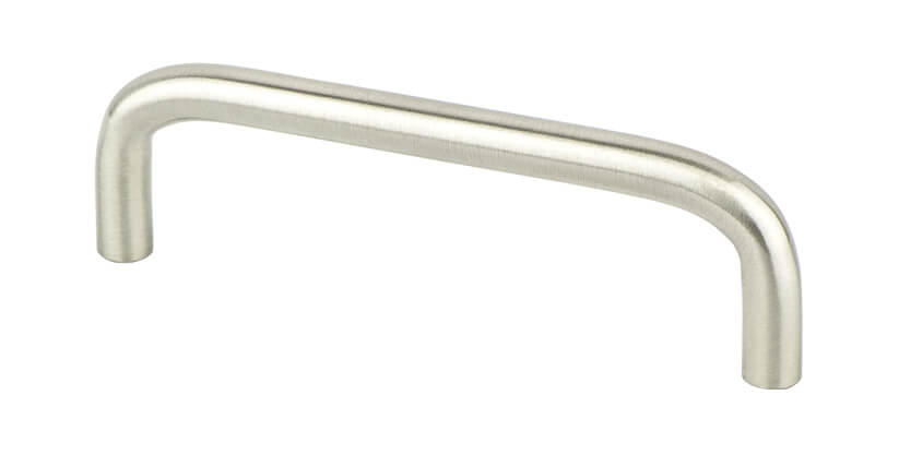 Wire 96mm CC Brushed Nickel Pull